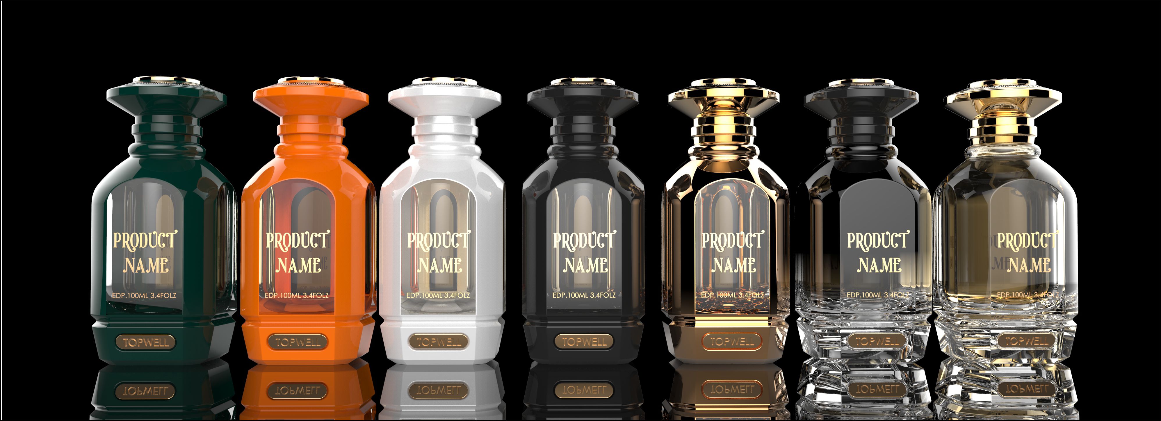 Glass Perfume Bottles